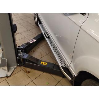 Side Steps Mevsim Grey (2 pcs, Aluminum) Audi Q7 2005-2015 photo 1