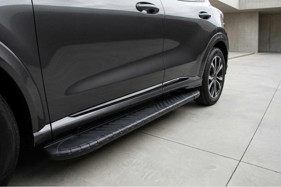 Ford Puma 2019- Side Steps Bosphore Black (2 pcs, Aluminum) Image