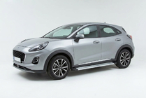 Ford Puma 2019- Side Steps Maya V2 (2 pcs, Aluminum) photo 1