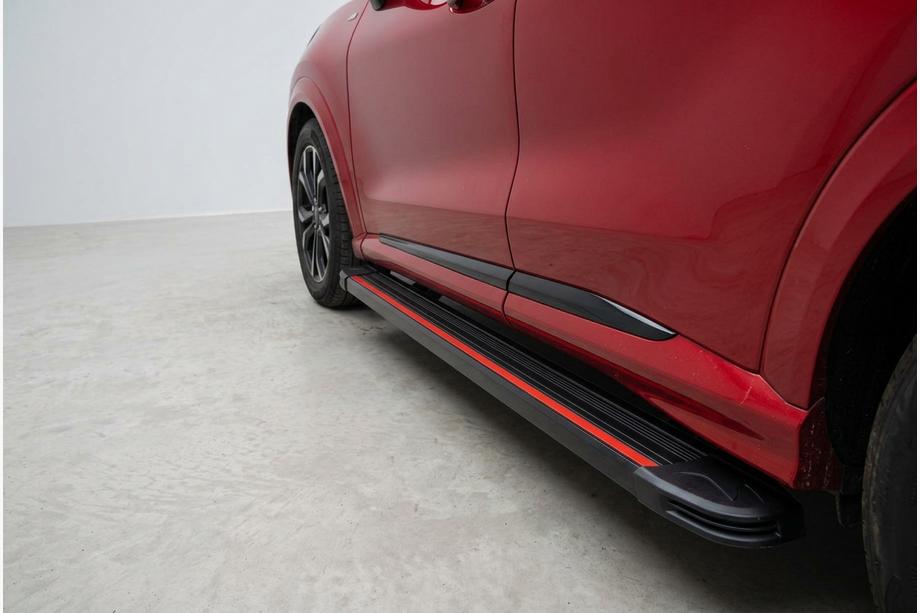 Ford Puma 2019- Side Steps Maya Red (2 pcs, Aluminum) Image