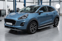 Ford Puma 2019- Side Steps Maydos V1 (2 pcs, Aluminum) photo 1
