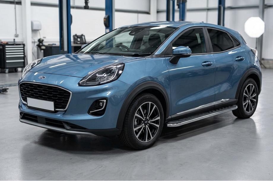 Ford Puma 2019- Side Steps Maydos V1 (2 pcs, Aluminum) Image