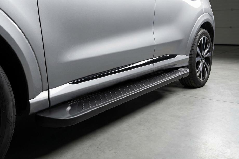 Ford Puma 2019- Side Steps Allmond Black (2 pcs, Aluminum) Image