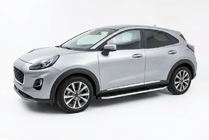 Ford Puma 2019- Side Steps Fullmond (2 pcs, Aluminum) photo 1