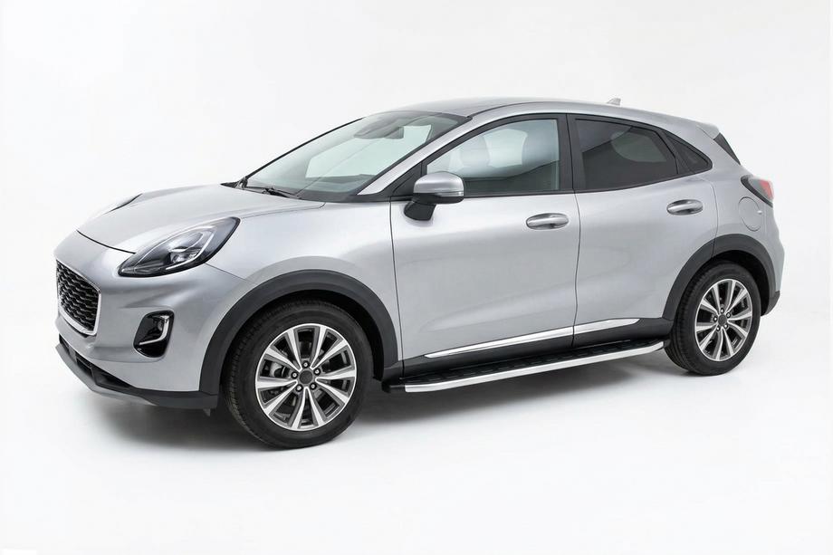 Ford Puma 2019- Side Steps Fullmond (2 pcs, Aluminum) Image