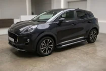 Ford Puma 2019- Side Steps Vision New Black (2 pcs, Aluminum) photo 1