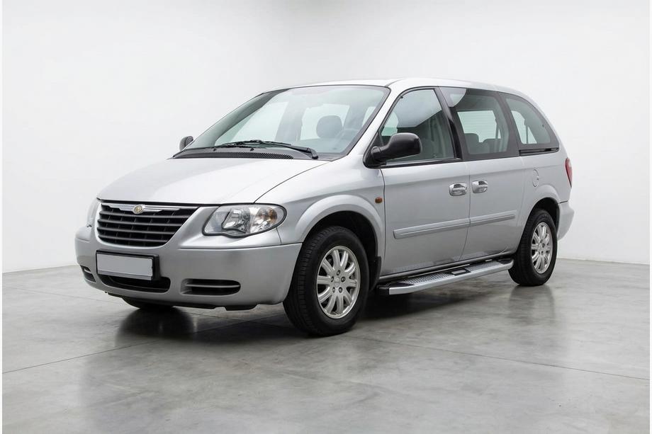 Chrysler Voyager 2001-2007 Side Steps Mevsim Grey (2 pcs, Aluminum) Image