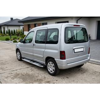 Side Steps Mevsim Grey (2 pcs, Aluminum) Citroen Berlingo 1996-2008 photo 1