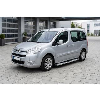 Side Steps Mevsim Grey (2 pcs, Aluminum) Citroen Berlingo 2008-2018 photo 1