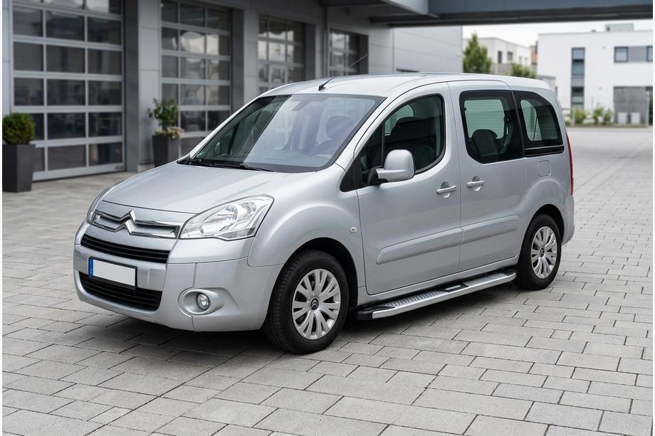 Citroen Berlingo 2008-2018 Side Steps Mevsim Grey (2 pcs, Aluminum) Image