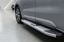 Citroen Jumpy/Dispatch 2017- Side Steps Mevsim Grey (2 pcs, Aluminum) photo 1