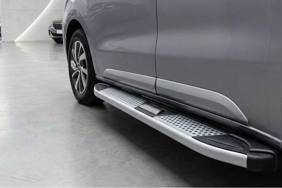 Citroen Jumpy/Dispatch 2017- Side Steps Mevsim Grey (2 pcs, Aluminum) Image