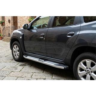 Side Steps Mevsim Grey (2 pcs, Aluminum) Dacia Duster 2018-2024 photo 1