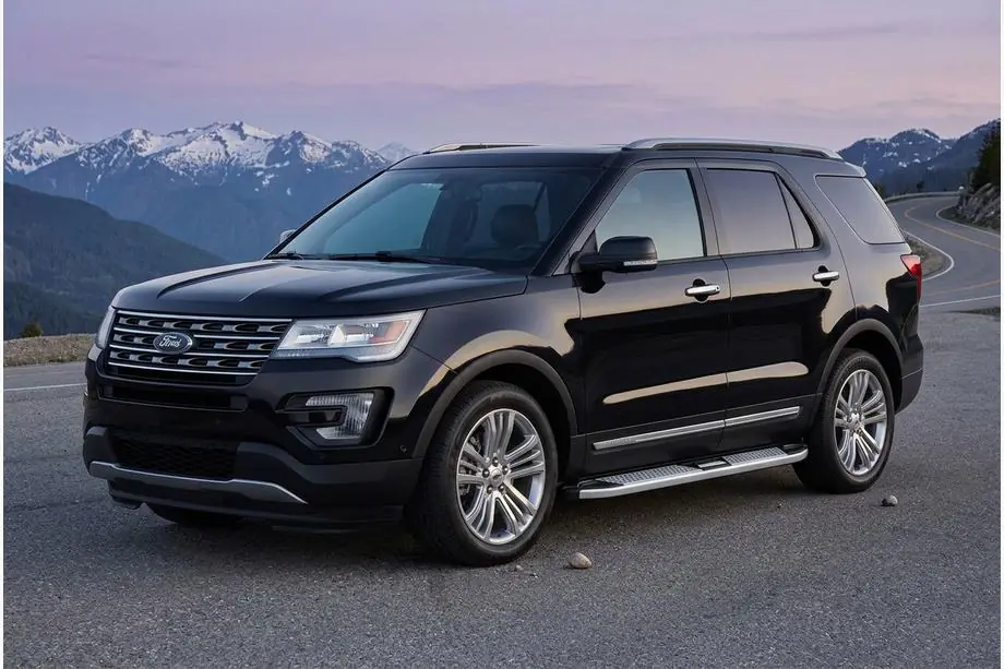 Ford Explorer 2011-2019 Side Steps Mevsim Grey (2 pcs, Aluminum) Image