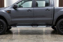 Ford Ranger 2007-2011 Side Steps Mevsim Grey (2 pcs, Aluminum) photo 1