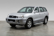 Hyundai Santa Fe 1 2000-2006 Side Steps Mevsim Grey (2 pcs, Aluminum) photo 1