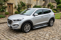 Hyundai Tucson TL 2016-2021 Side Steps Mevsim Grey (2 pcs, Aluminum) photo 1
