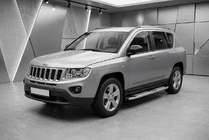 Jeep Compass 2006-2016 Side Steps Mevsim Grey (2 pcs, Aluminum) photo 1