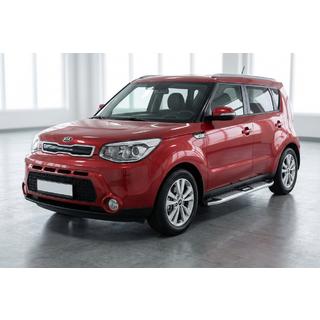 Side Steps Mevsim Grey (2 pcs, Aluminum) Kia Soul II 2013-2018 photo 1