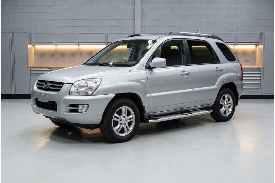 Kia Sportage 2004-2010 Side Steps Mevsim Grey (2 pcs, Aluminum) Image