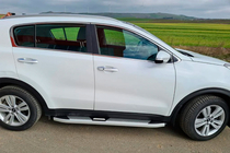 Kia Sportage 2015-2021 Side Steps Mevsim Grey (2 pcs, Aluminum) photo 3