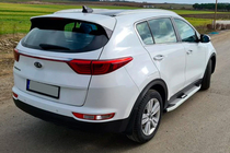 Kia Sportage 2015-2021 Side Steps Mevsim Grey (2 pcs, Aluminum) photo 5