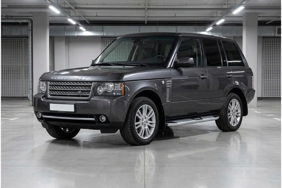 Range Rover III L322 2002-2012 Side Steps Mevsim Grey (2 pcs, Aluminum) Image