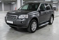 Land Rover Freelander II 2006–2014 Side Steps Mevsim Grey (2 pcs, Aluminum) photo 1