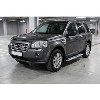 Side Steps Mevsim Grey (2 pcs, Aluminum) Land Rover Freelander II 2006–2014 photo 1