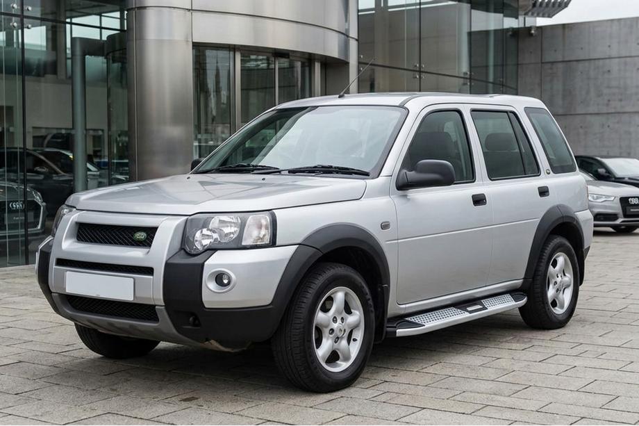 Land Rover Freelander I 1997-2006 Side Steps Mevsim Grey (2 pcs, Aluminum) Image