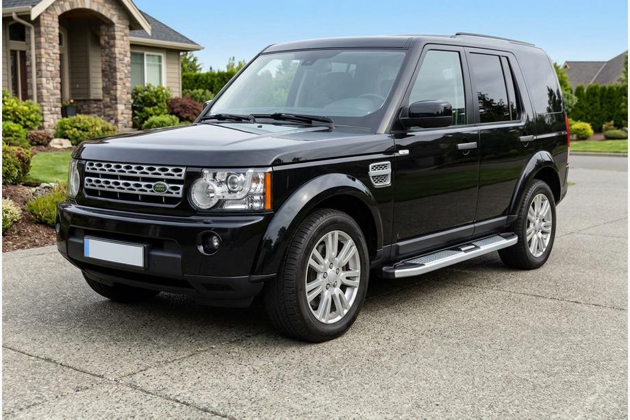 Land Rover Discovery IV 2009-2017 Side Steps Mevsim Grey (2 pcs, Aluminum) Image