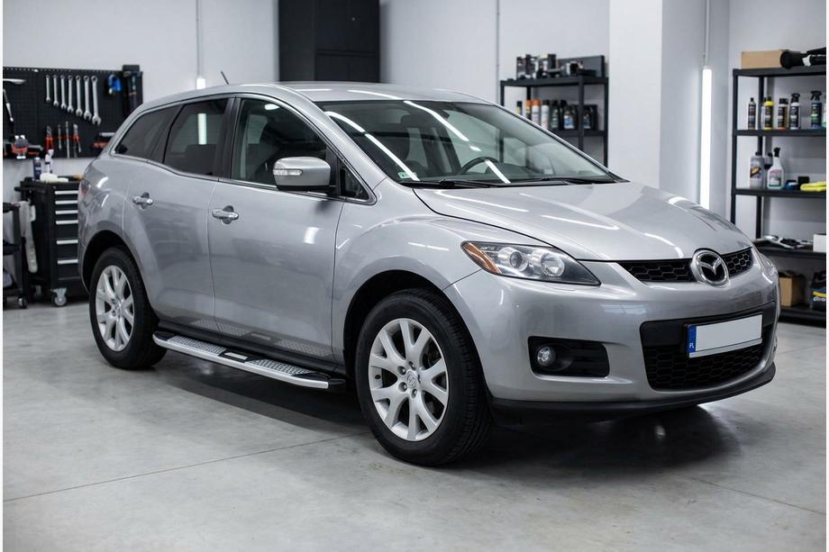 Mazda CX-7 2006-2012 Side Steps Mevsim Grey (2 pcs, Aluminum) Image