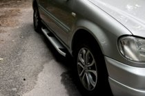 Mercedes ML W163 1997-2005 Side Steps Mevsim Grey (2 pcs, Aluminum) photo 7