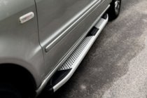 Mercedes ML W163 1997-2005 Side Steps Mevsim Grey (2 pcs, Aluminum) photo 1