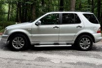 Mercedes ML W163 1997-2005 Side Steps Mevsim Grey (2 pcs, Aluminum) photo 3