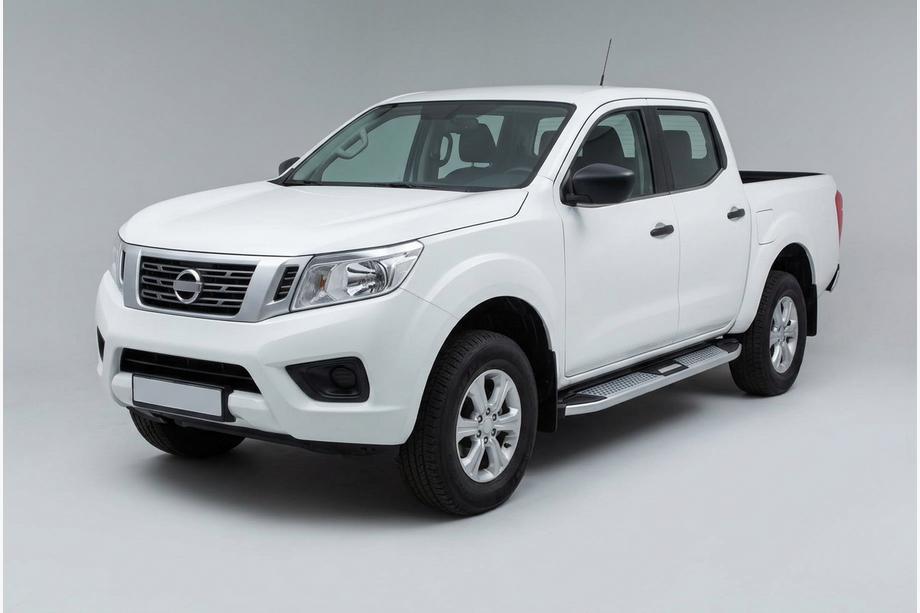 Nissan Navara/NP300 2016- Side Steps Mevsim Grey (2 pcs, Aluminum) Image