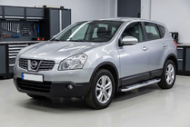 Nissan Qashqai 2007-2010 Side Steps Mevsim Grey (2 pcs, Aluminum) photo 1