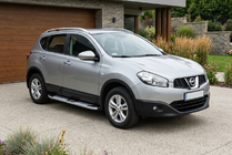 Nissan Qashqai 2010-2014 Side Steps Mevsim Grey (2 pcs, Aluminum) photo 1
