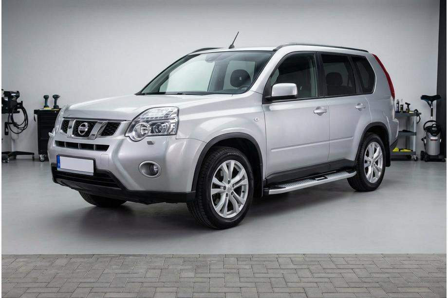 Nissan X-trail T31 2007-2014 Side Steps Mevsim Grey (2 pcs, Aluminum) Image