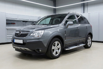 Opel Antara 2006-2017 Side Steps Mevsim Grey (2 pcs, Aluminum) 2016-2018 photo 1