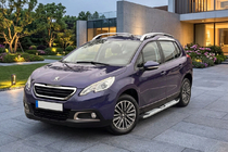 Peugeot 2008 2013-2019 Side Steps Mevsim Grey (2 pcs, Aluminum) photo 1