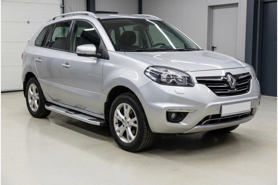 Renault Koleos 2008-2016 Side Steps Mevsim Grey (2 pcs, Aluminum) Image