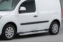 Renault Kangoo 2008–2020 Side Steps Mevsim Grey (2 pcs, Aluminum) Long Wheelbase photo 1