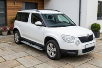 Skoda Yeti 2009-2017 Side Steps Mevsim Grey (2 pcs, Aluminum) photo 1