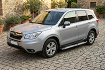 Subaru Forester 2013-2018 Side Steps Mevsim Grey (2 pcs, Aluminum) photo 1