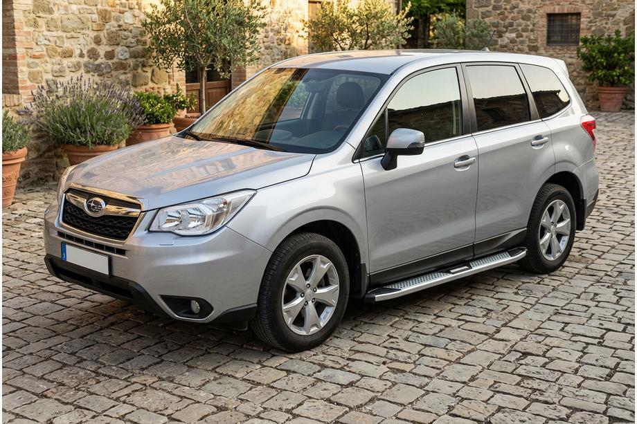 Subaru Forester 2013-2018 Side Steps Mevsim Grey (2 pcs, Aluminum) Image