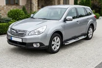 Subaru Outback 2009-2014 Side Steps Mevsim Grey (2 pcs, Aluminum) photo 1