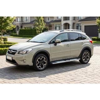 Side Steps Mevsim Grey (2 pcs, Aluminum) Subaru XV 2011-2017 photo 1