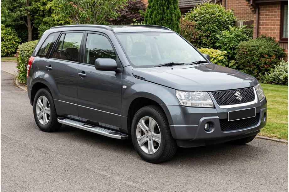 Suzuki Grand Vitara 2005-2017 Side Steps Mevsim Grey (2 pcs, Aluminum) Photo 1