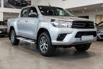 Toyota Hilux 2015- Side Steps Mevsim Grey (2 pcs, Aluminum) photo 1
